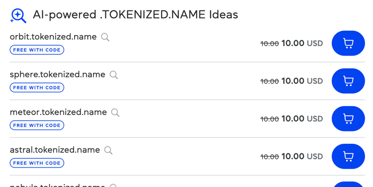 How to Register & Tokenize a .tokenized.name Domain (Free Guide ...